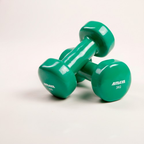 Vinyl Dumbbells 3 kg