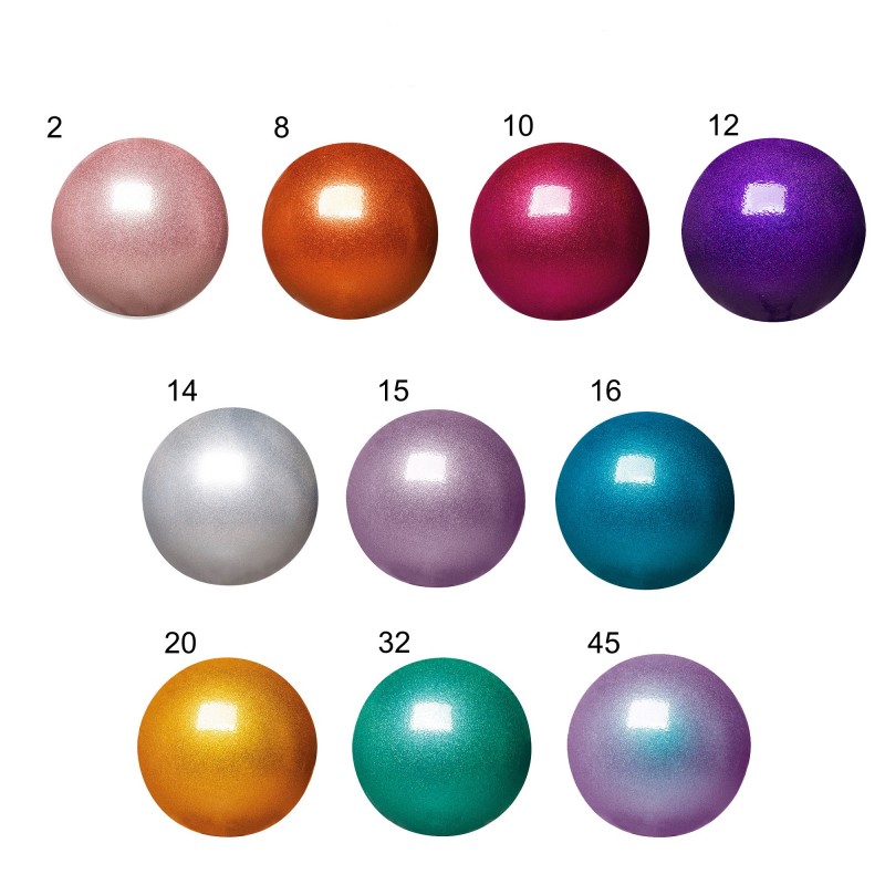 Pelota de Caucho Glitter Glow