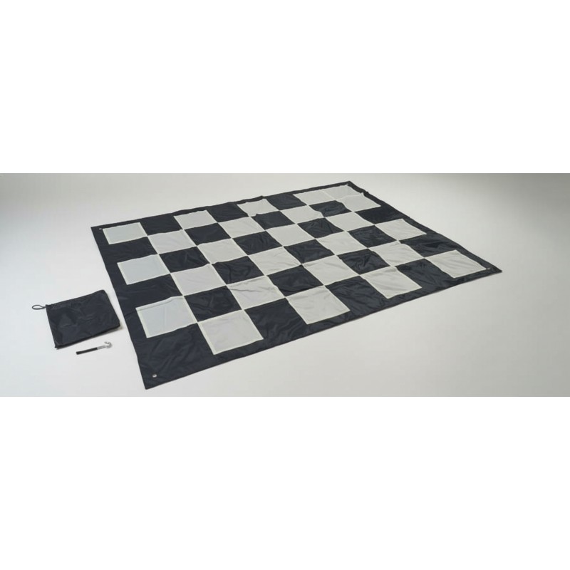 Chess And Checker Giant Board. In Nylon.