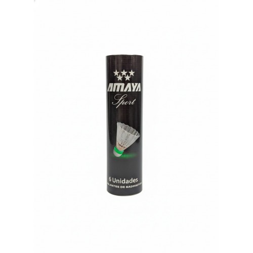 Volante de Bádminton de Vinilo Verde – Velocidad Lenta