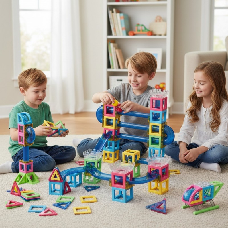 Magnetic Building Tunel