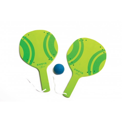 Set of 24 EVA Soft Paddle Games (2 Paddles + Ball)