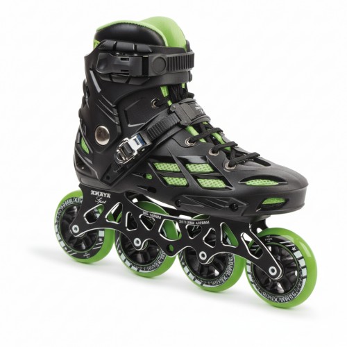 Patín Freak Town Pro – Black/Green (4x90 mm & 3x110 mm)