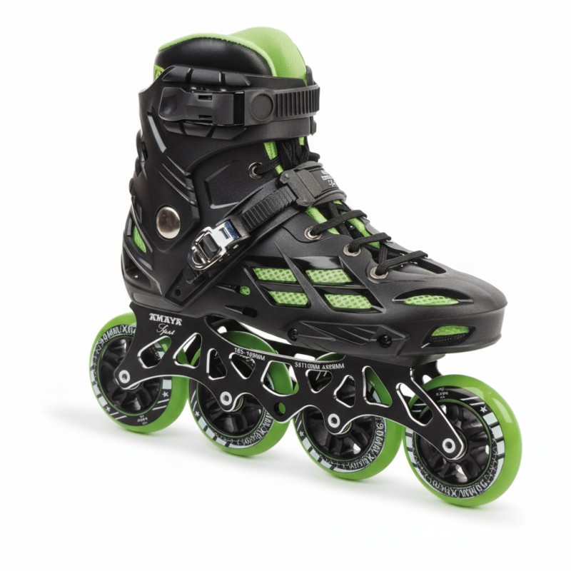 Freak Town Pro Skates – Black/Green (4x90 mm & 3x110 mm)