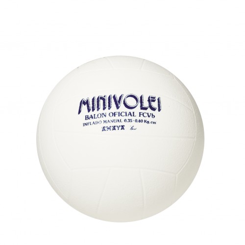Set 12 Balones MiniVolley TPE Blanco Ø190 mm