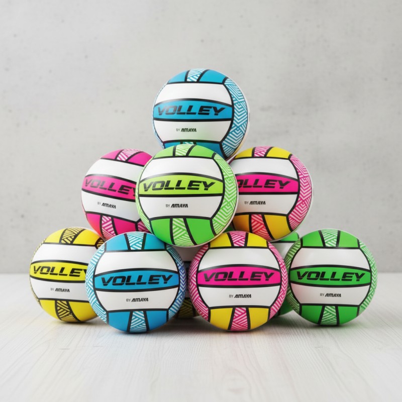TPE Beach Volleyball 210 mm – Set of 12 Units (Deflated)