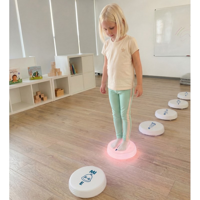 Light & Sound Sensory Pods Set of 7 Interactive Bases
