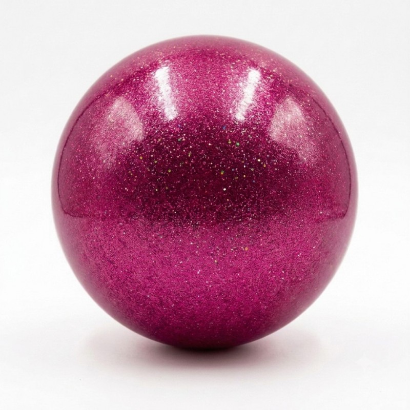 Pelota de Caucho Glitter Glow