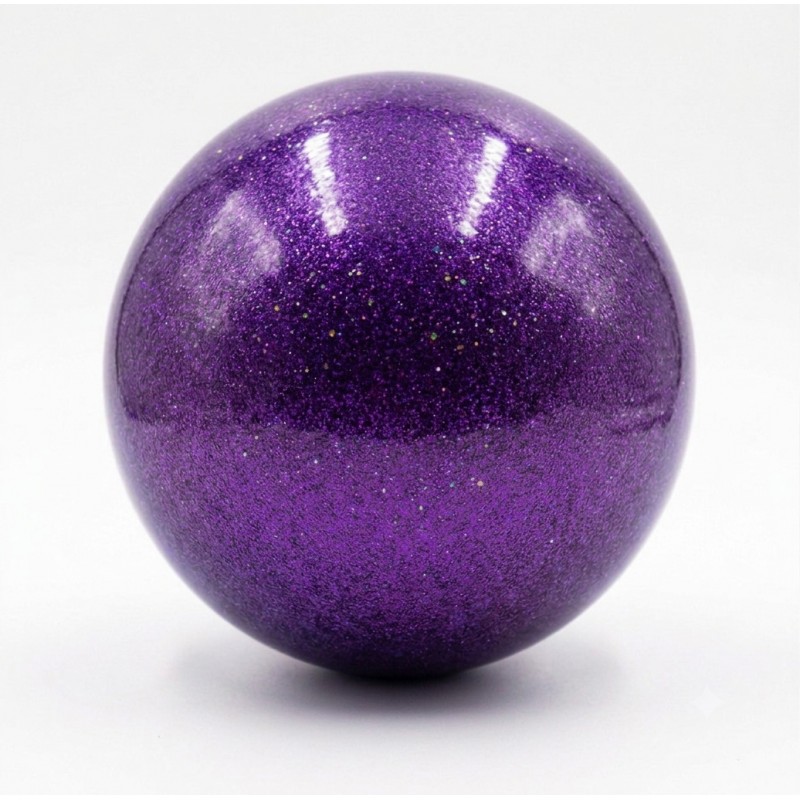 Pelota de Caucho Glitter Glow