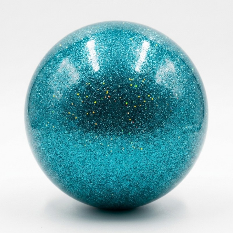 Pelota de Caucho Glitter Glow