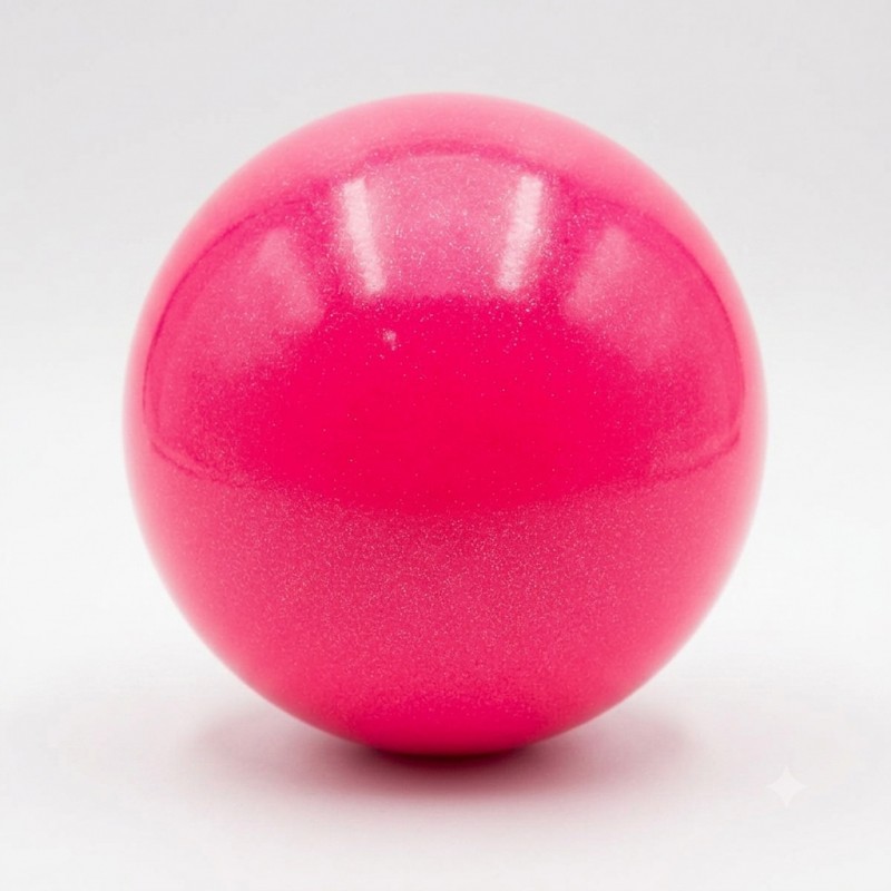 Pelota de Caucho Glitter Glow