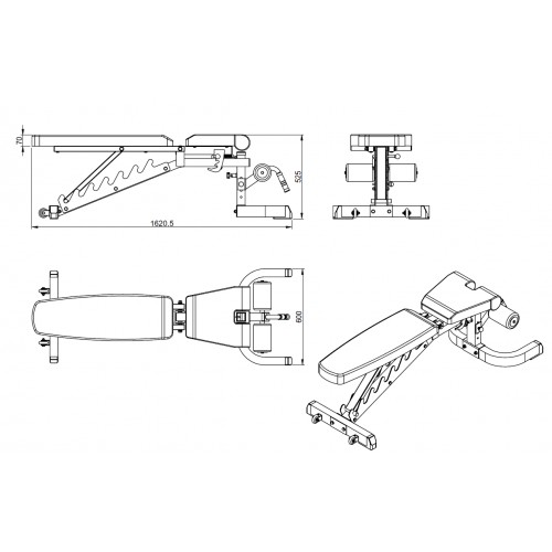 Adjustable Functional Bench