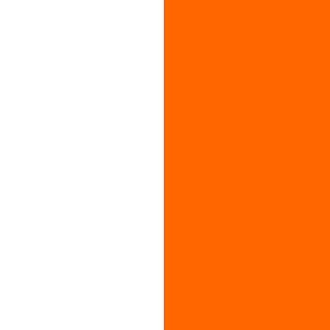 Blanco / Naranja