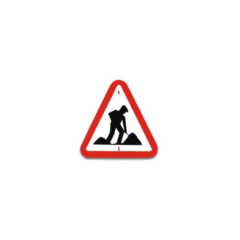 Traffic panel- Road works