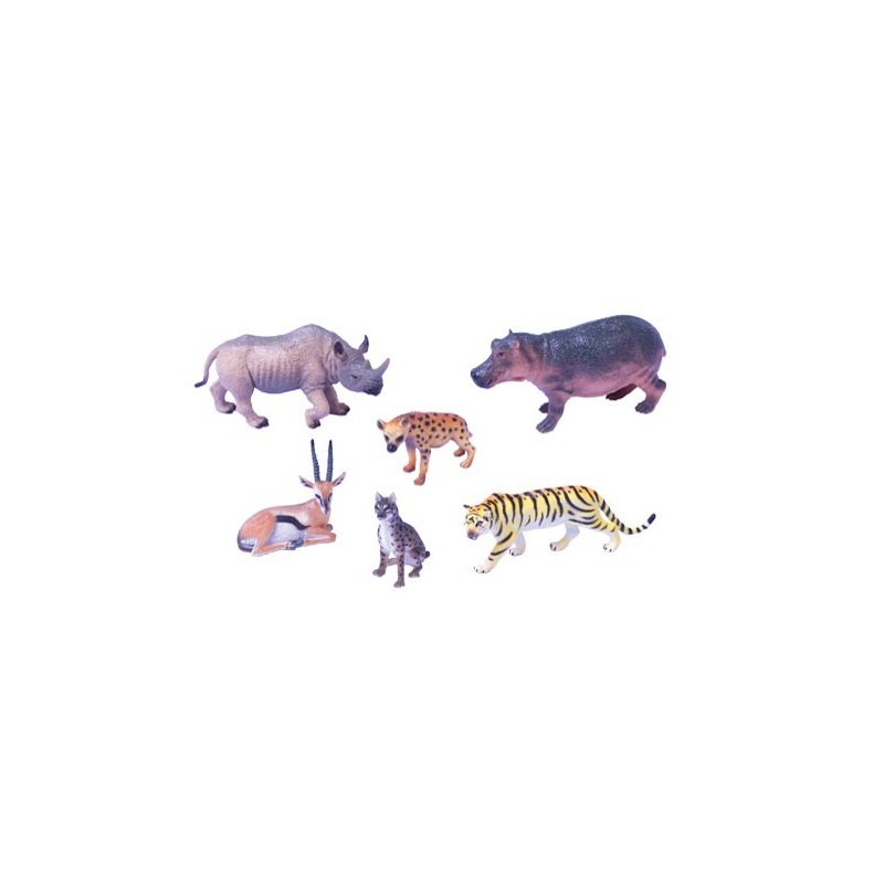 Set Nº1 Animales Salvajes Figuras Realistas