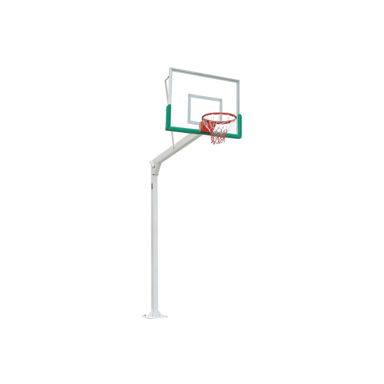 Basketball set with fiber backboards, hoop and nets AmayaSport