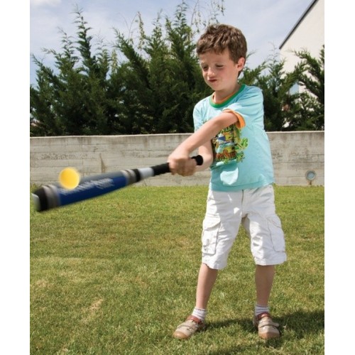 Bate y Pelota de Béisbol de Foam - 61 cm y Ø 7,5 cm