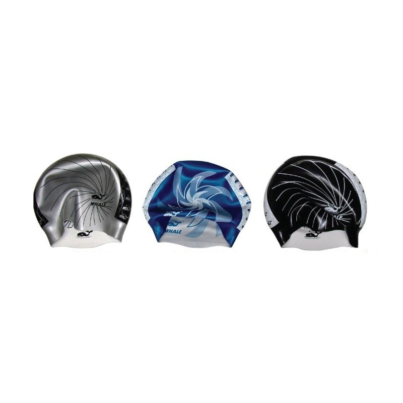 Gorro natación de silicona reversible en dos colores