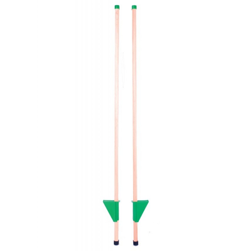 High Wood Stilts. (PAIR) Length 1,50 Mt.