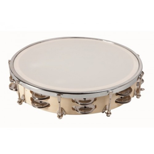 Double Cymbals Tambourine 25 cm