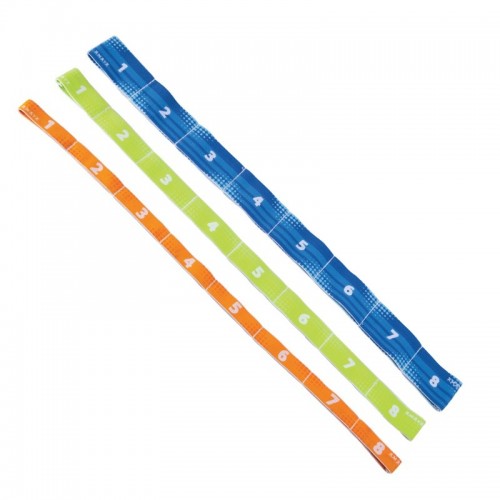8-Position Resistance Band – 3 Levels (Light / Medium / Strong)