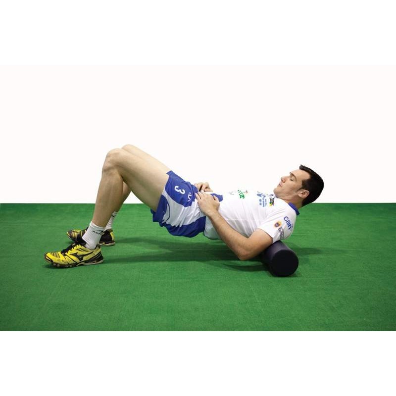 Cilindro Pilates Recubierto de Cuero EVA