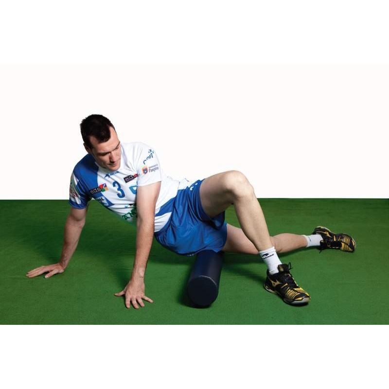 Cilindro Pilates Recubierto de Cuero EVA