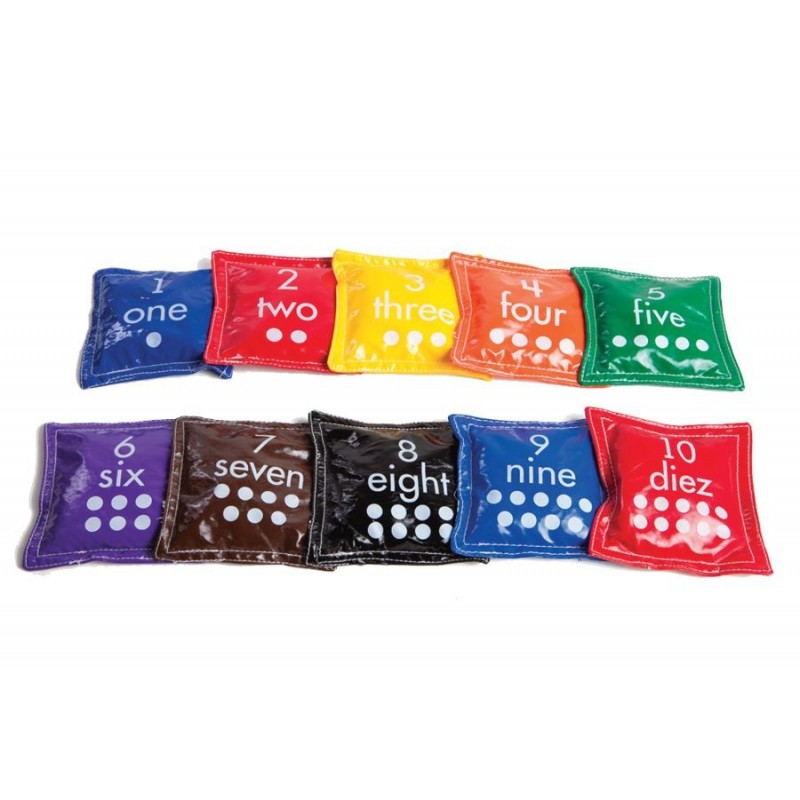 Saquitos números BEAN BAGS