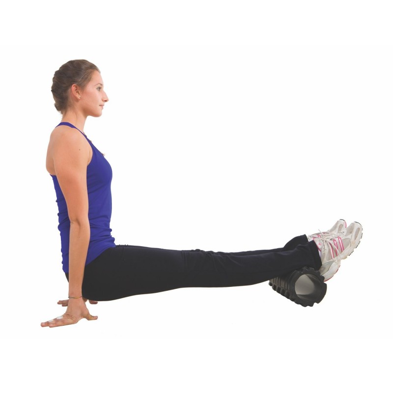 Cilindro desentumecedor estriado - Foam Roller – Rodillo de masaje – Rulo automasaje