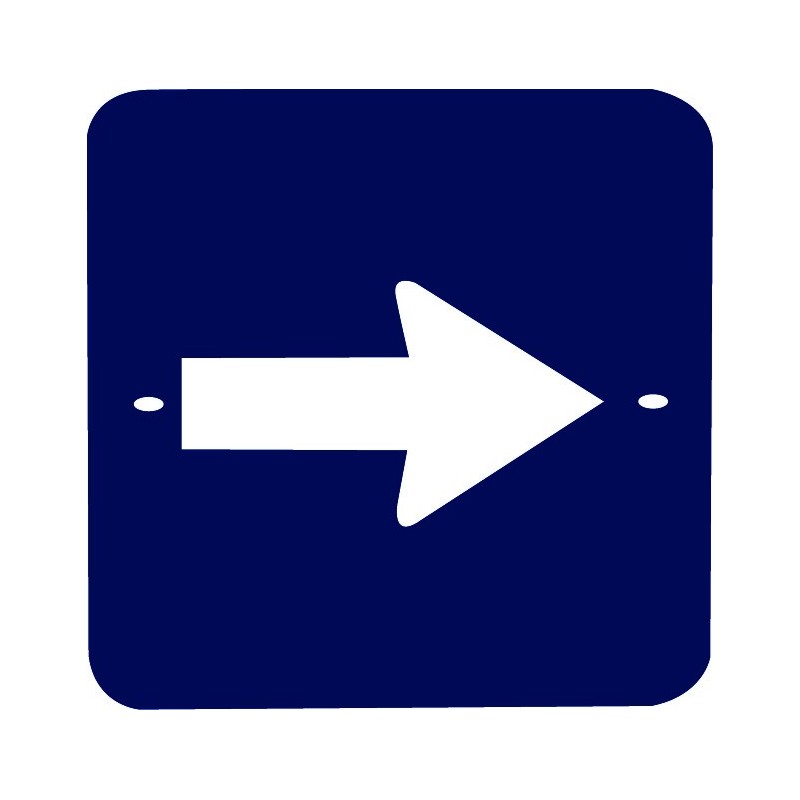 Traffic panel - Roundabout ahead