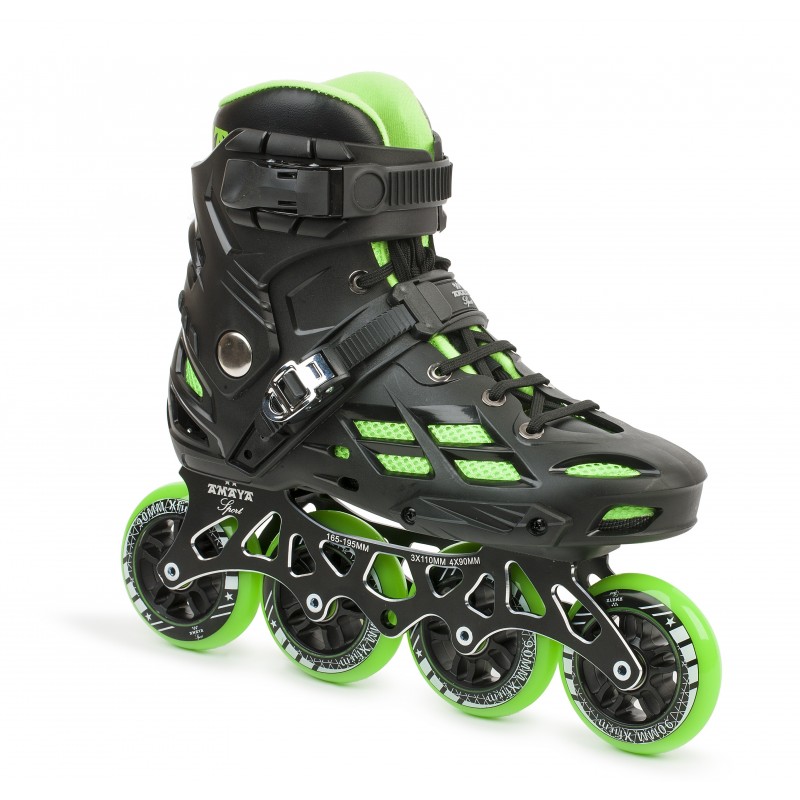 Inline Skate Freak Town Black/Green (4x90 & 3x110)