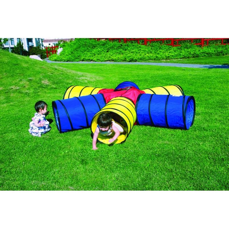 Tunel de reptación de nylon con 6 caminos