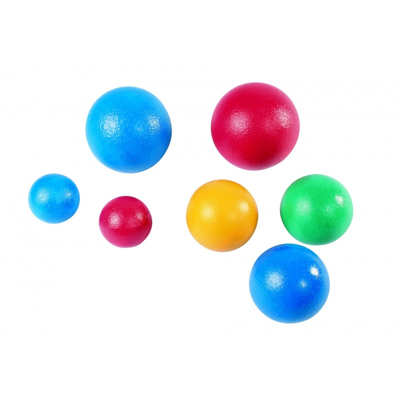 Pelota Foam Recubierta Piel 70-130 mm