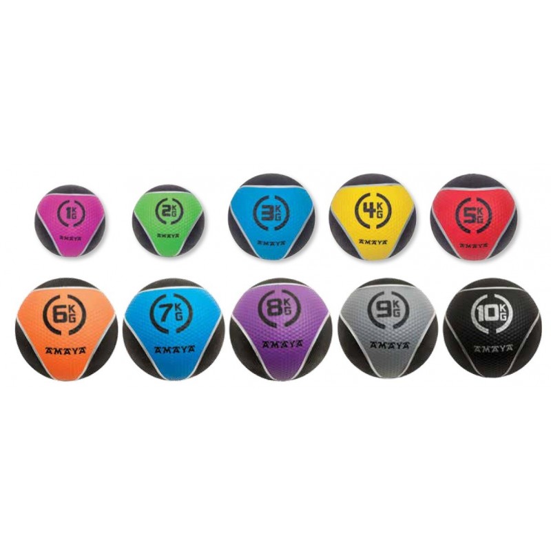 "High Grip" rubber medicine ball