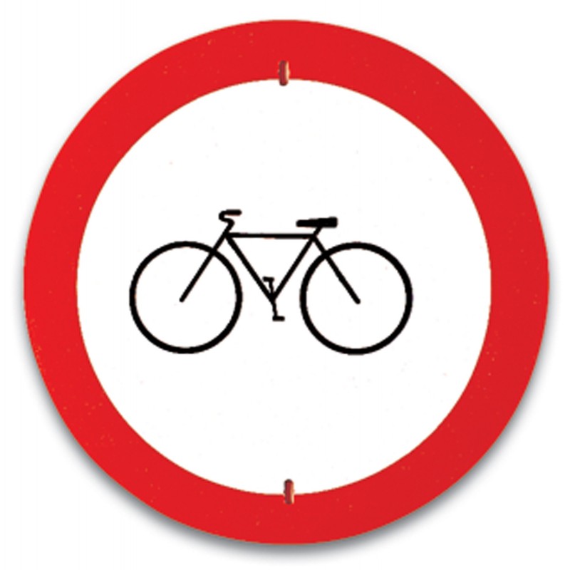 Señales Trafico - Prohibido el paso a bicicletas