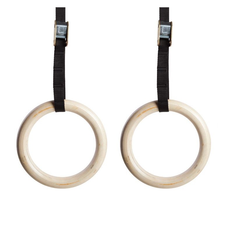Aros Gym de Madera Pro 32 mm – Anillas de Cross Training