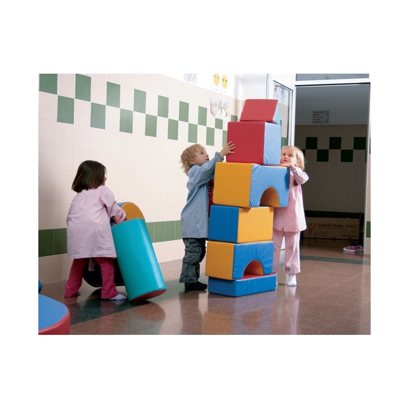 Synthetic Leather Soft Play Set- 22 Shapes