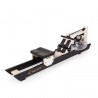 Koufit Hydro Rower (Oak Wood White-Black)