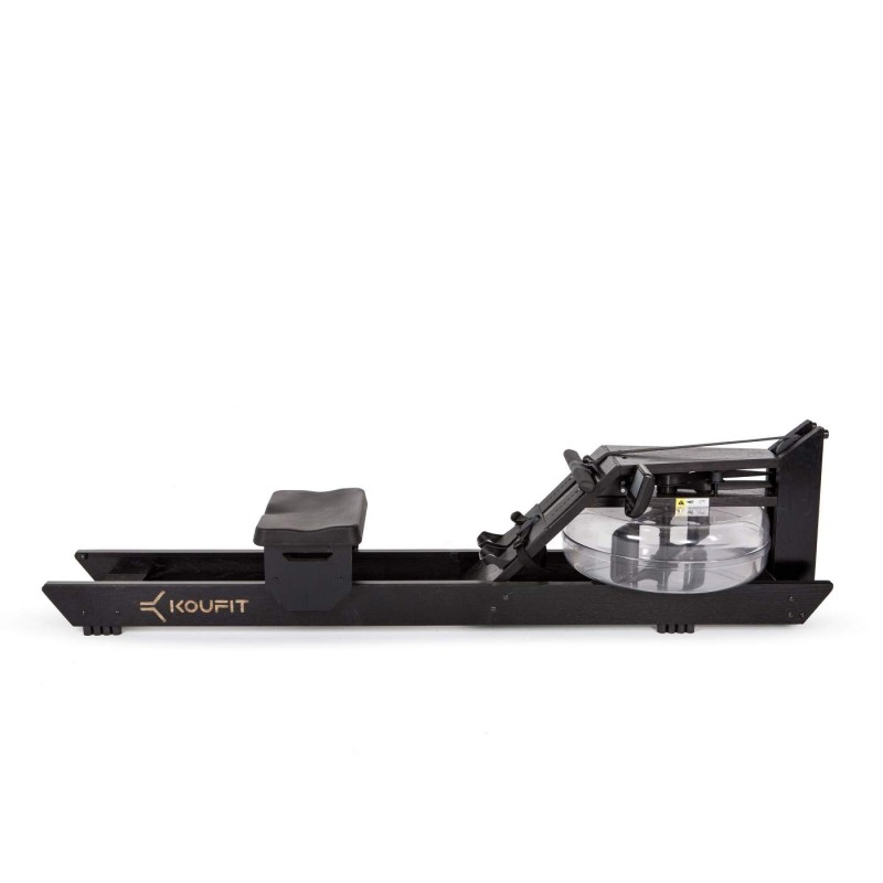 Máquina de Remo de agua "Kou Fit Hydro Rower" (Madera de roble Negro)