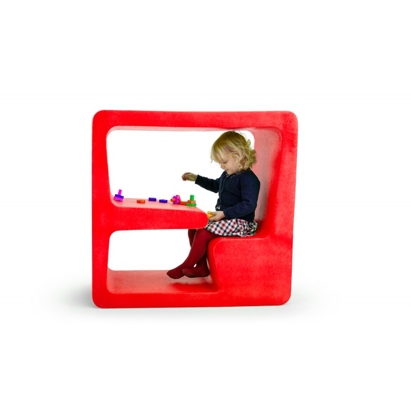 Silla pupitre&nbsp; 80x40x100cm altura de sentado 23cm