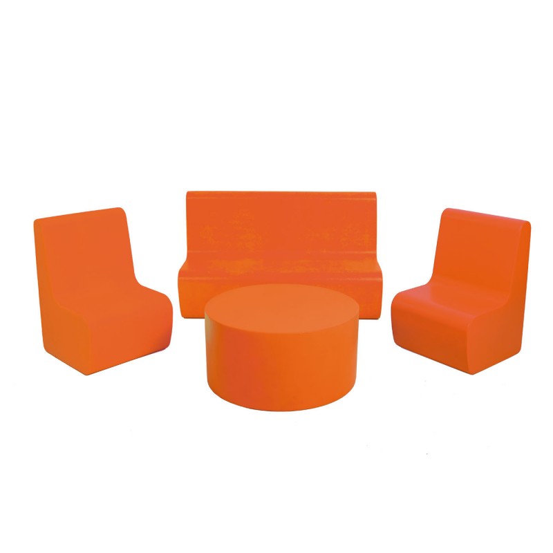 Set of 4 pieces of multicolored foam for nursery