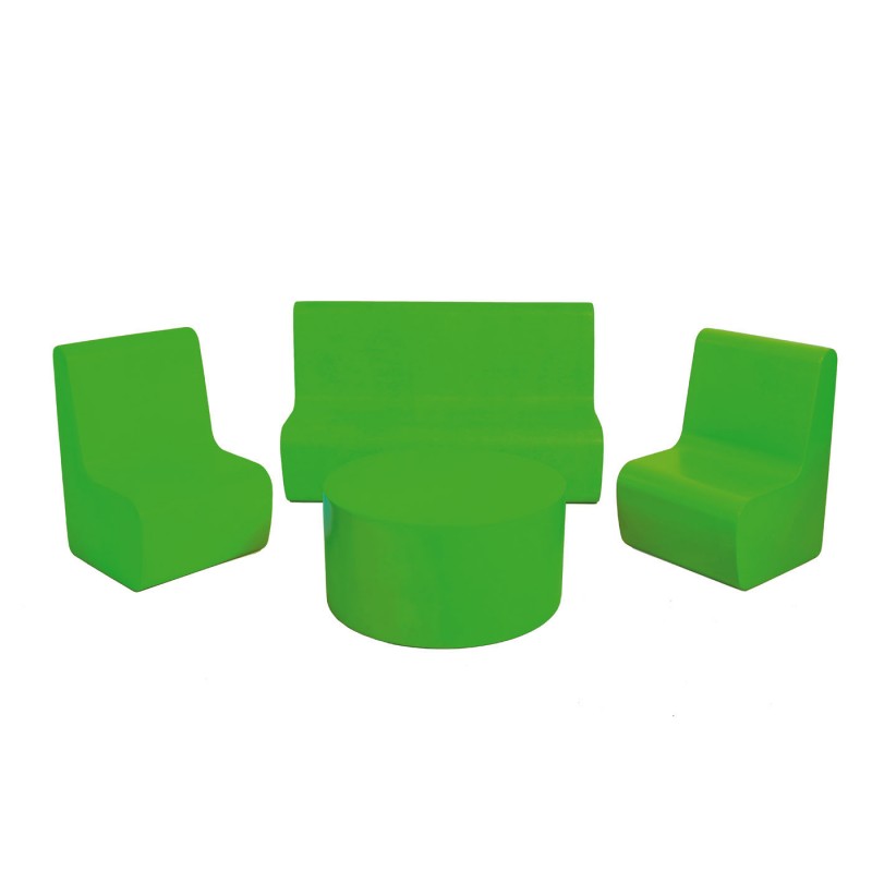Set of 4 pieces of multicolored foam for nursery