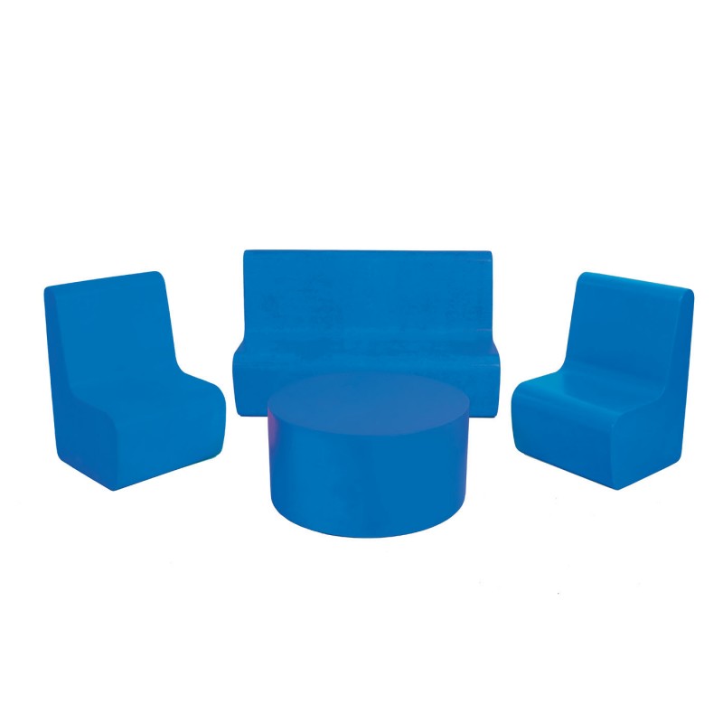 Set of 4 pieces of multicolored foam for nursery