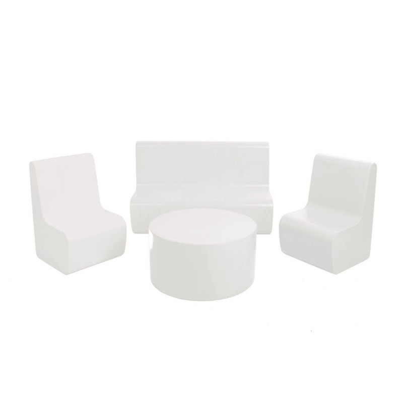 Set of 4 pieces of multicolored foam for nursery