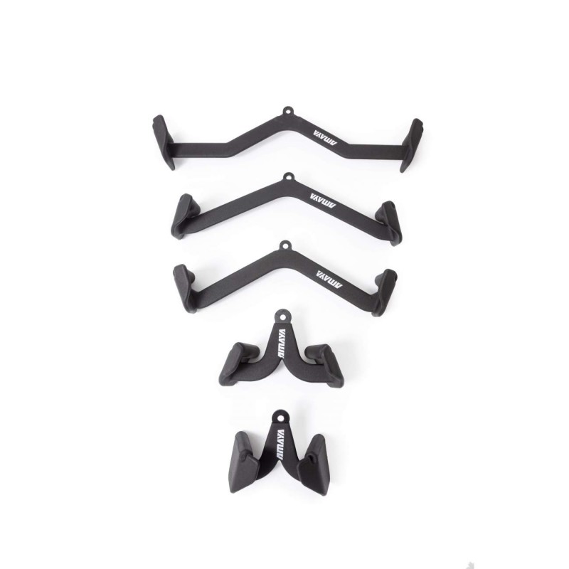 Conjunto 5 agarres PRO + Soporte