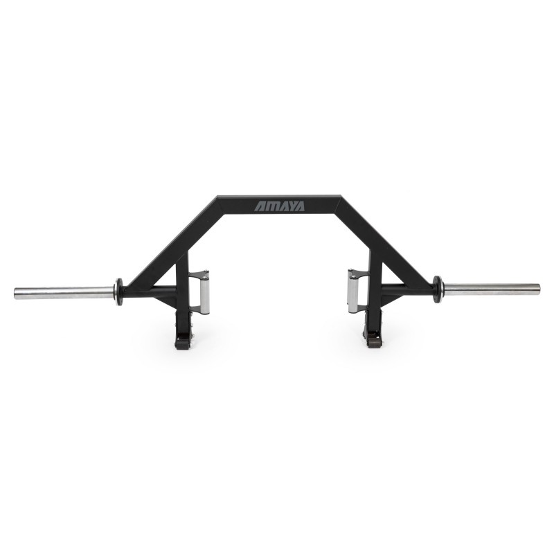 Open deadlift black bar