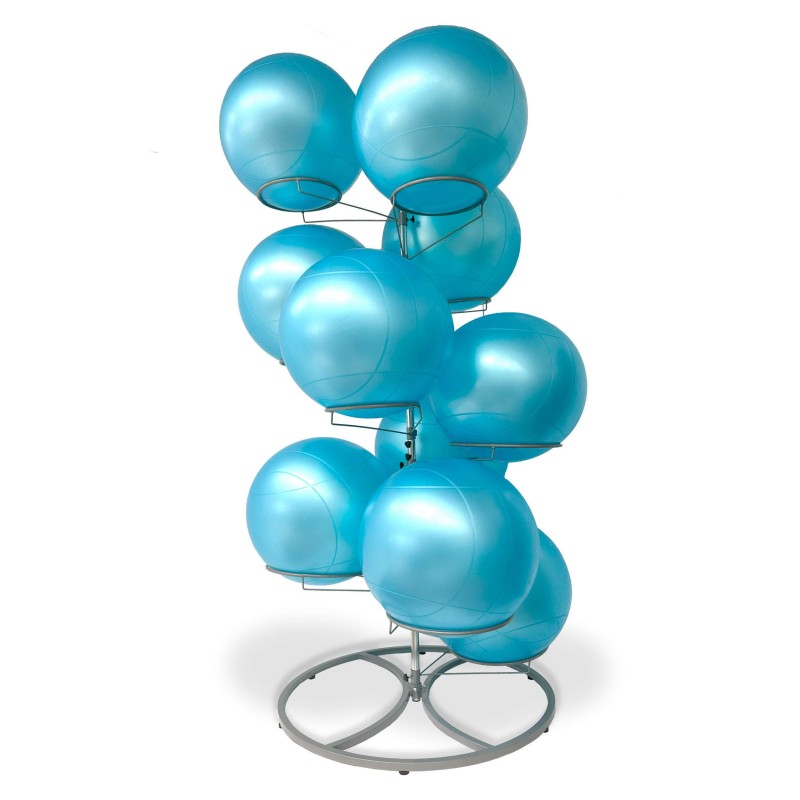 Fitness Ball Floor Rack (Up to 10 Units)