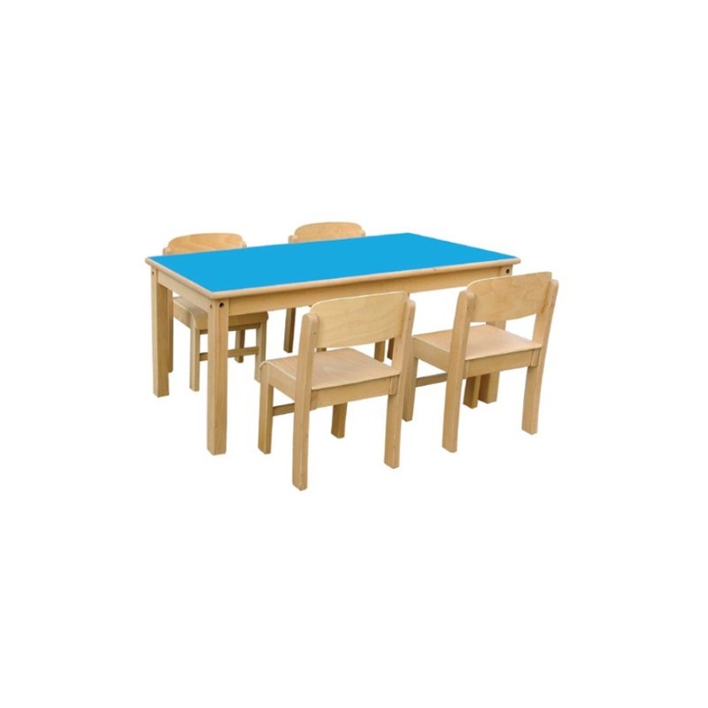 Mesa De Madera - Modelo 2 Rectangular