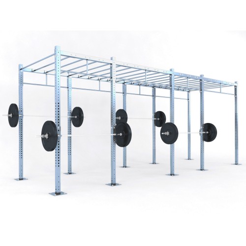 Galvanized functional structure D4 for outdoor use