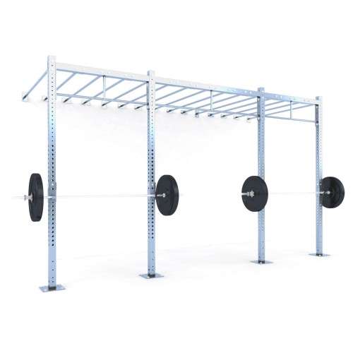 Galvanized functional structure D8 for outdoor use